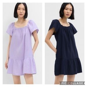GAP Women's Dresses in Lavender and Navy